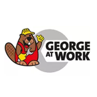 George at work