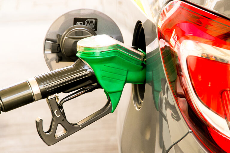 stijgende benzineprijzen